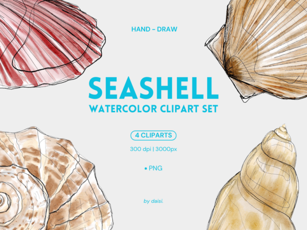 Cliparts | Seashells