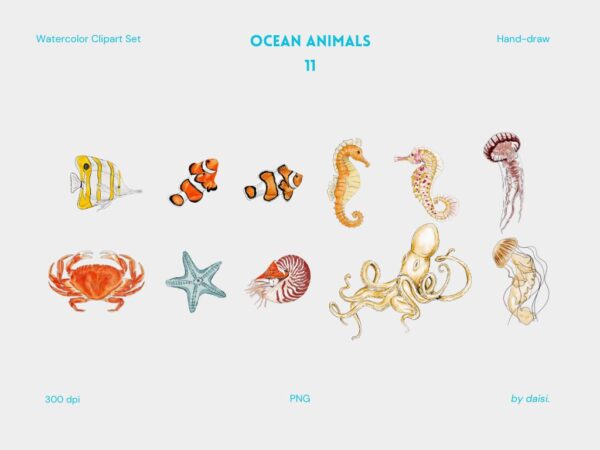 Cliparts | Ocean Reef - Image 2
